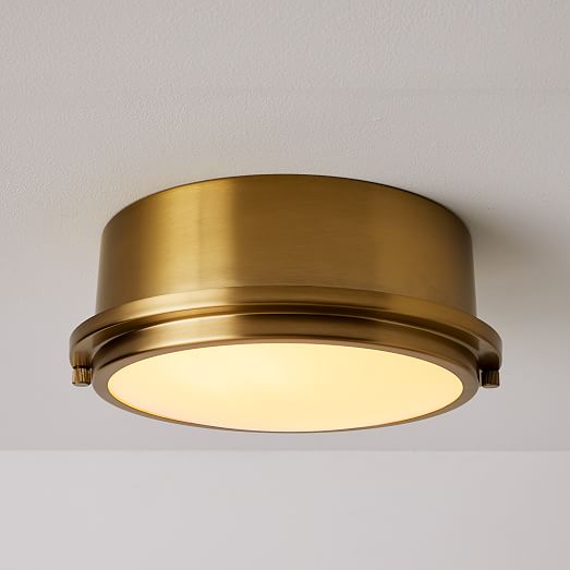 west elm flush light