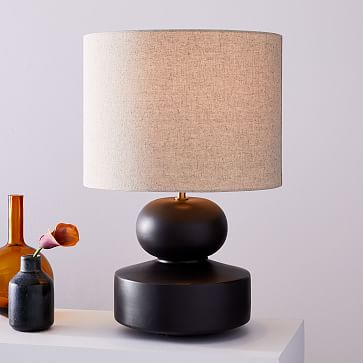 west elm modern totem table lamp