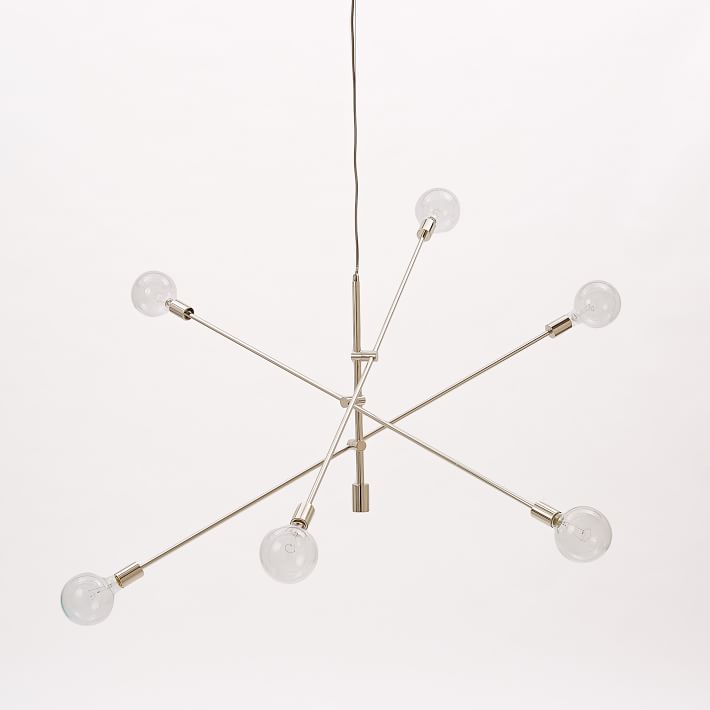 west elm mobile chandelier black