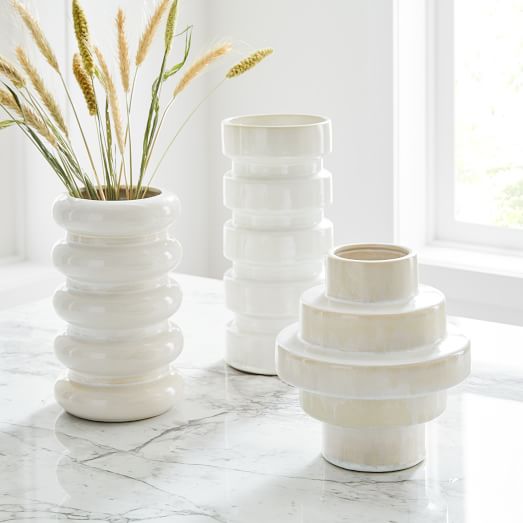 Totem Ceramic Vases West Elm