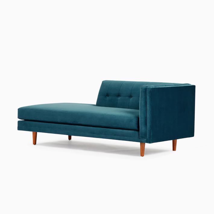 west elm chaise lounges