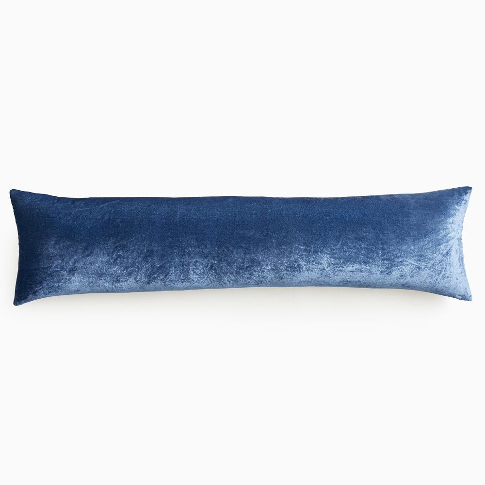 Lush Velvet Oversized Lumbar Pillow Cover | West Elm