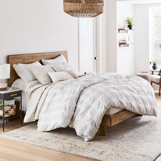 Anton Solid Wood Bed | West Elm