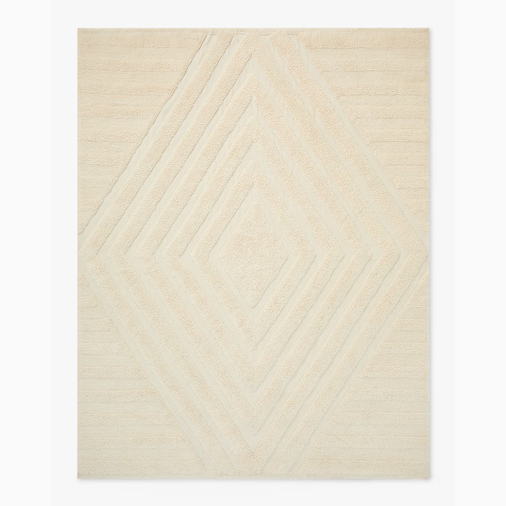 Rhombus Washable Rug West Elm