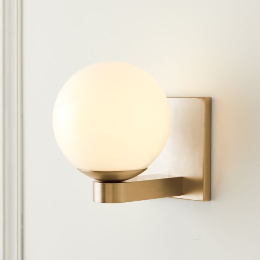 Antique Brass Sconce | West Elm