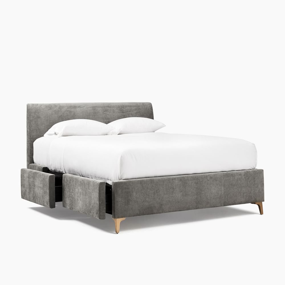 Andes Side Storage Bed West Elm
