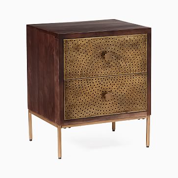 west elm brass nightstand