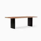 west elm campbell plinth dining table