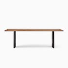 west elm campbell plinth dining table