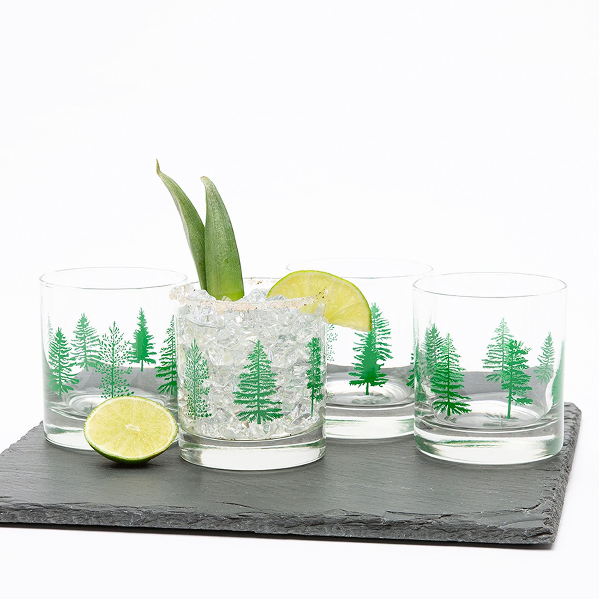 westelm.com | Counter Couture Holiday Tree Whiskey Glass