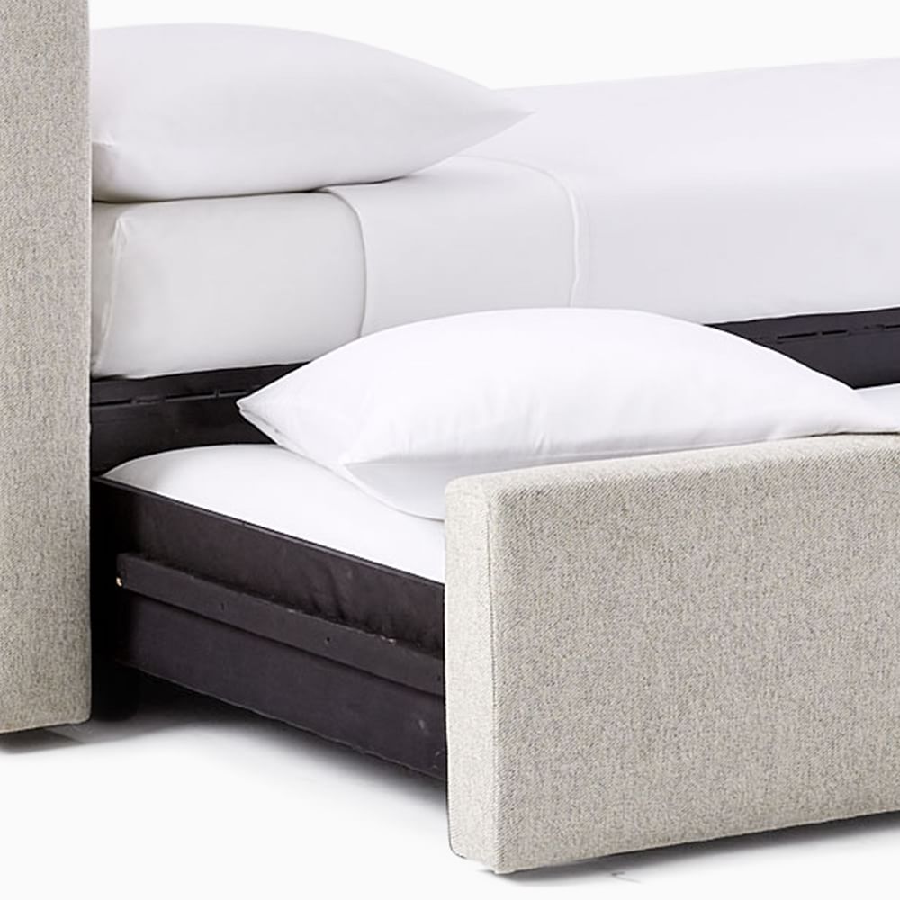 Urban Trundle DayBed, Os V2 Os Basket Slub, Dijon West Elm