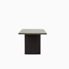 west elm campbell plinth dining table