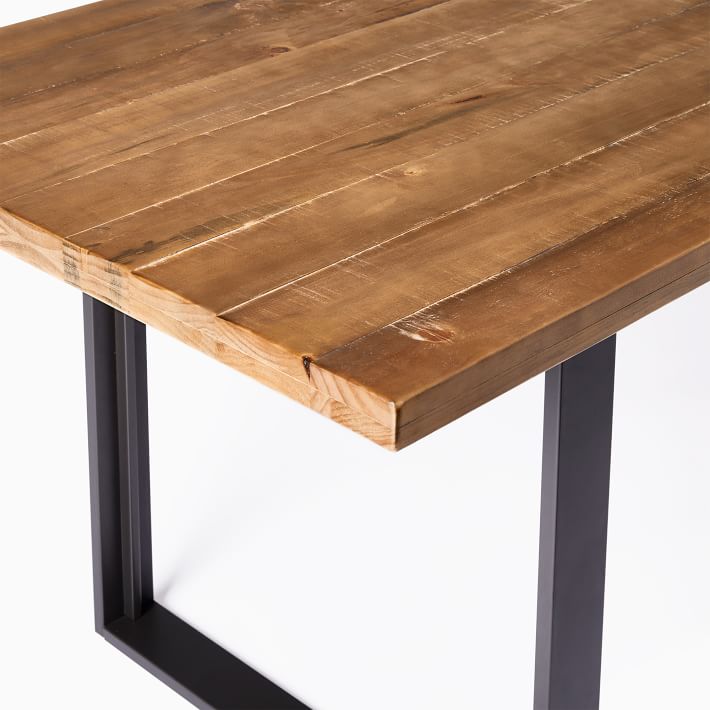 west elm industrial dining table