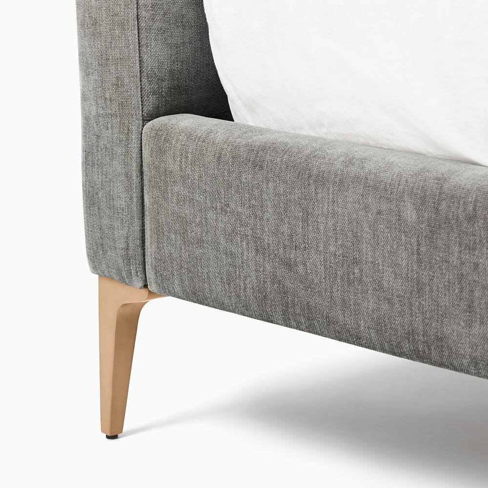 Andes Bed Metal Legs West Elm