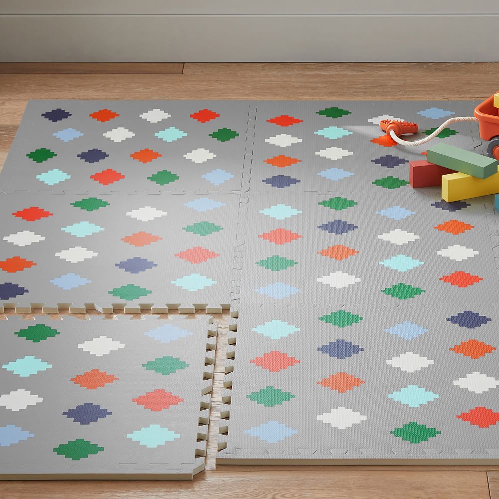 Foam Tile Play Mat Diamond West Elm