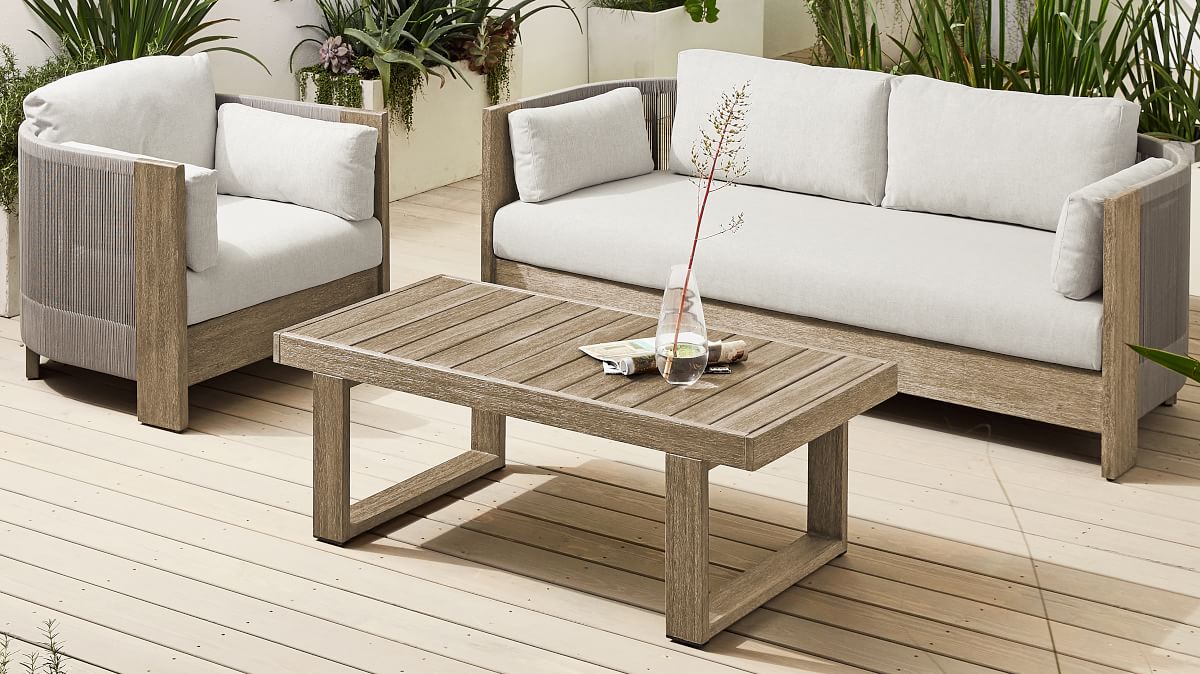 Portside Outdoor Rectangle Coffee Table (50.5") West Elm