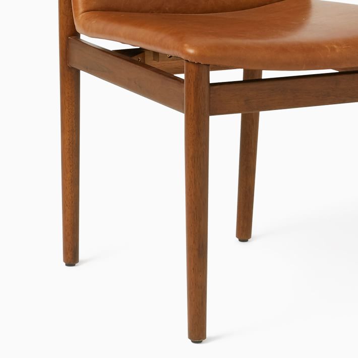 framework leather dining chair