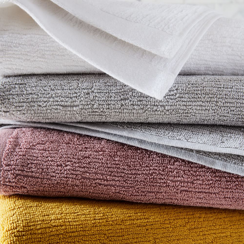 Organic QuickDry Textured Towels West Elm