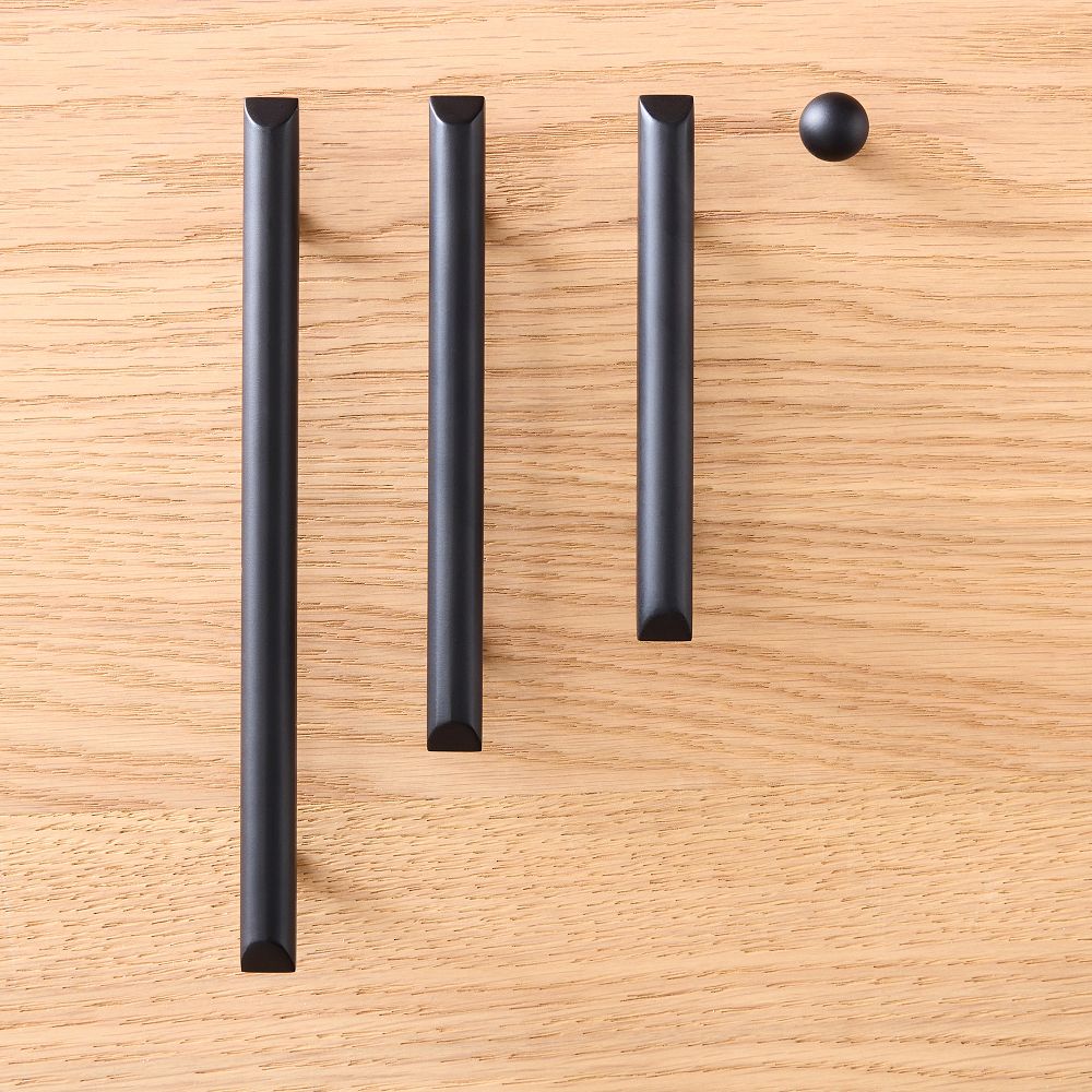 MidCentury Hardware Matte Black West Elm