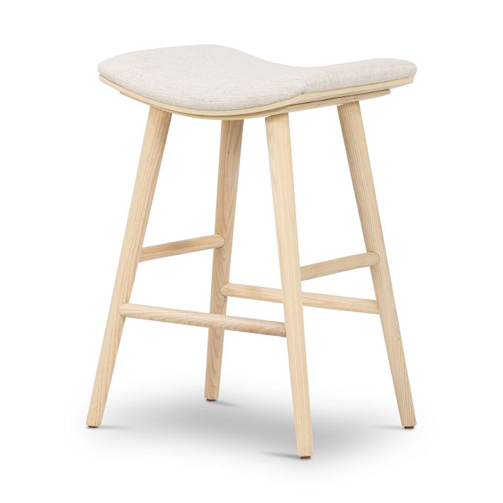 oak saddle stools