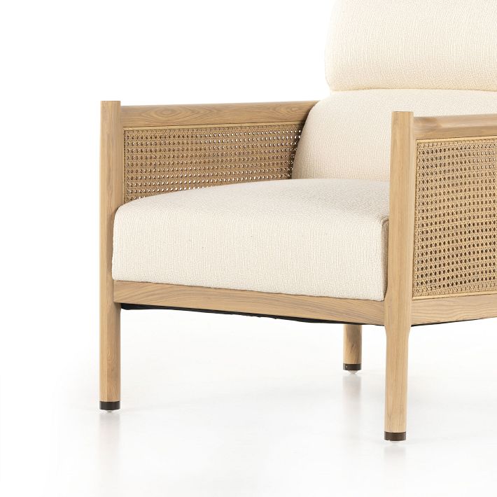 west elm cane chair