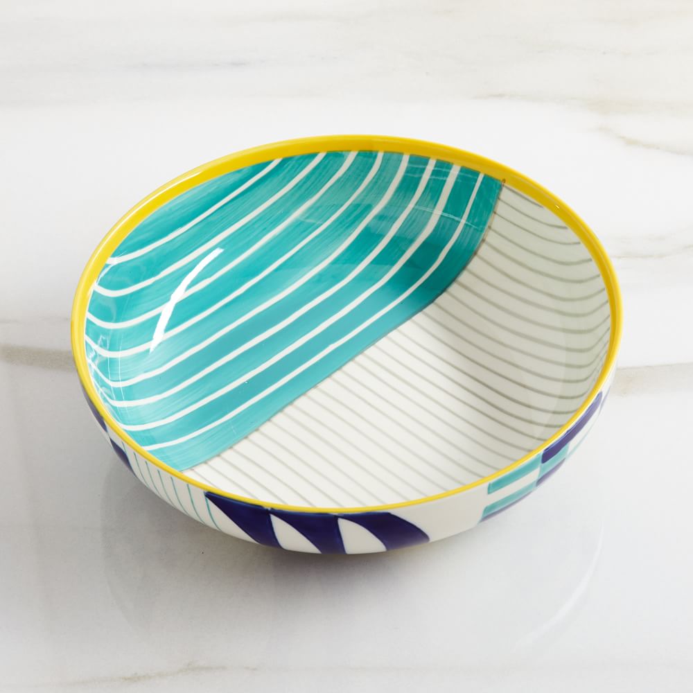 HandPainted Pasta Bowl West Elm