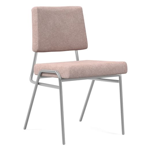 west elm pink desk chair