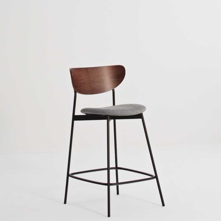 modern petal counter stool