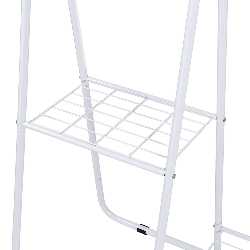 Clothing Rack w/ Shelves & Hanging Bar West Elm