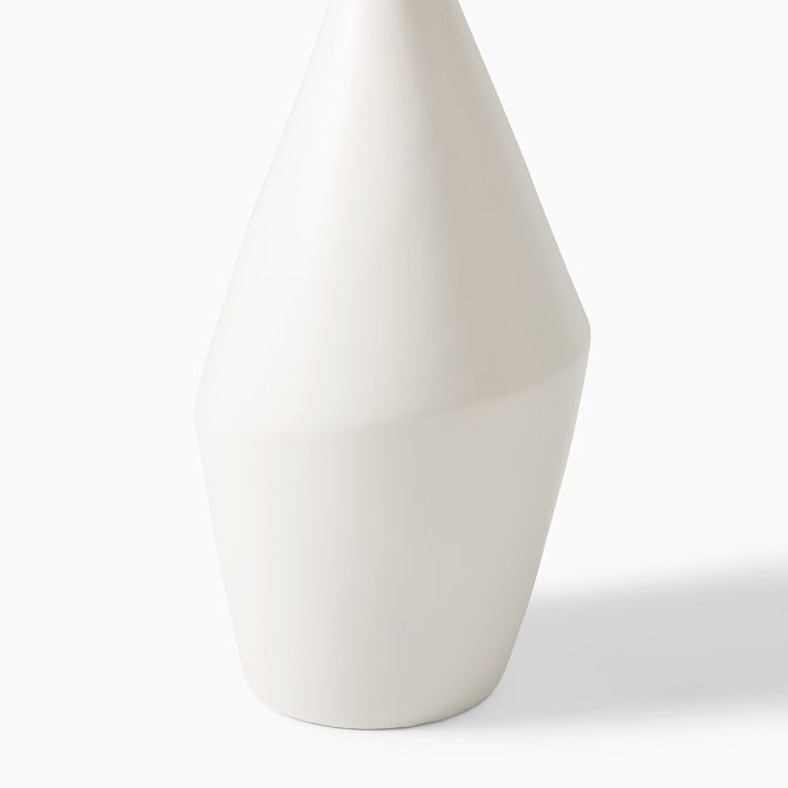 asymmetry ceramic floor lamp