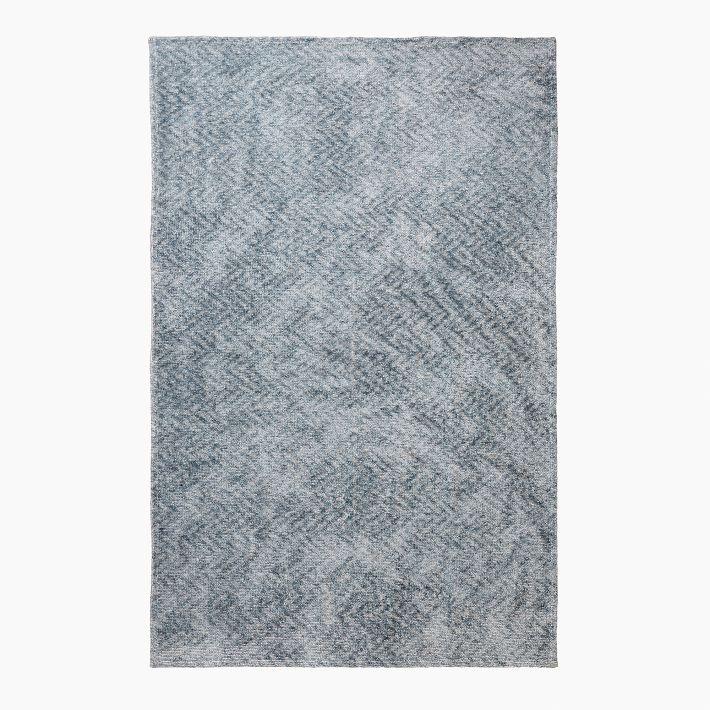 Herringbone Machine Washable Rug West Elm