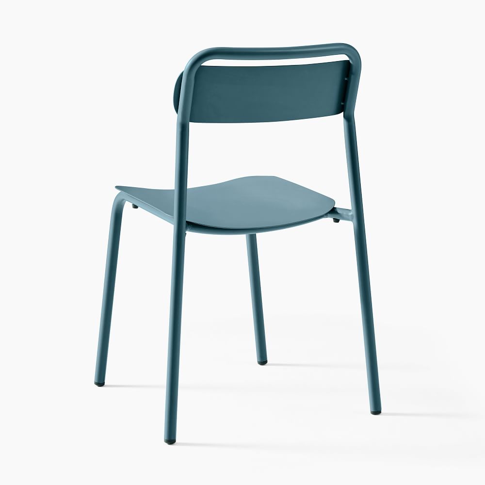 Outdoor Metal Stacking Chair (Set of 2) | West Elm