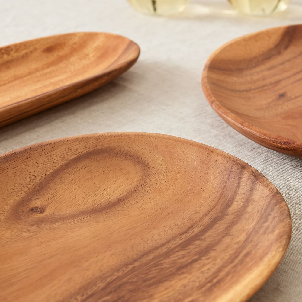 Organic Shaped Wood Serving Platters West Elm