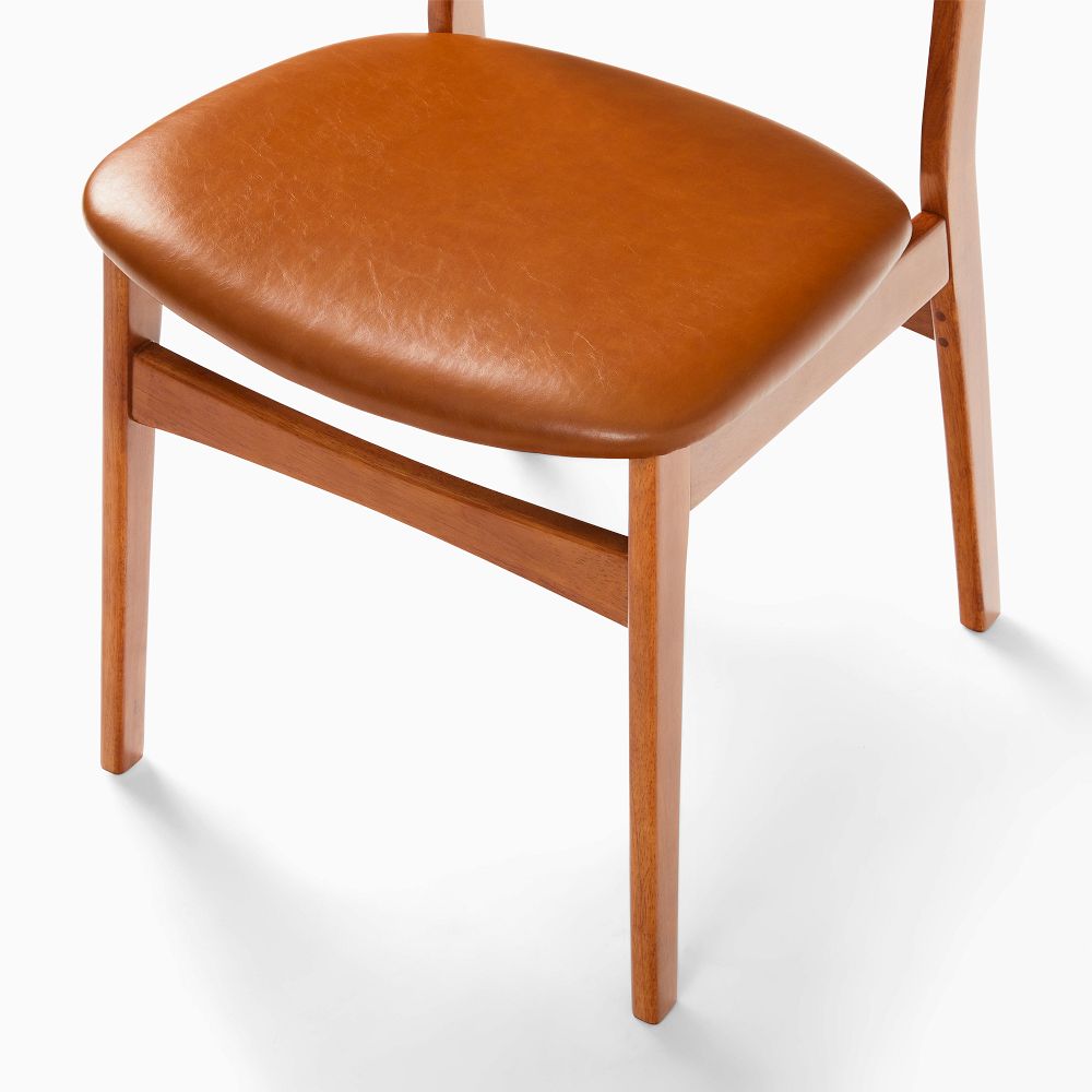 Baltimore Vegan Leather Dining Chair (Set of 2) West Elm