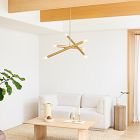 west elm trace chandelier