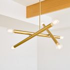 west elm trace chandelier