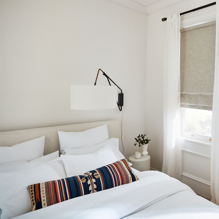 west elm woven baja pillow cover