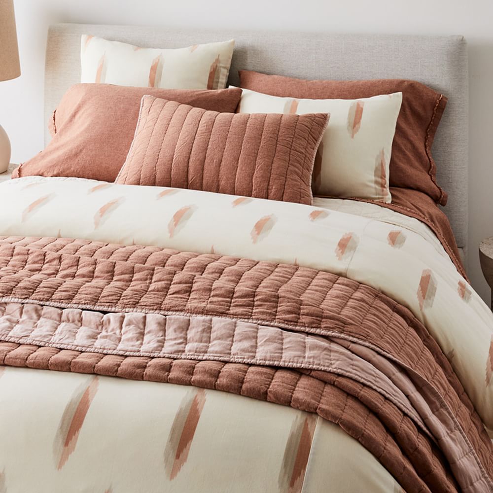 Oval Ikat Duvet Cover And Shams West Elm 6463