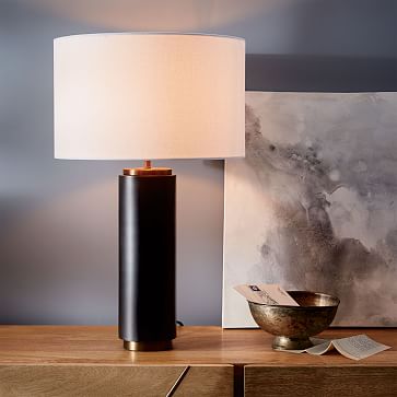 west elm pillar table lamp