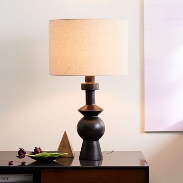 west elm modern totem table lamp