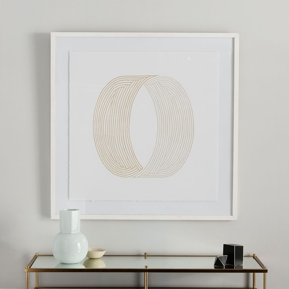 Thumbprint Framed Wall Art by Minted for West Elm West Elm