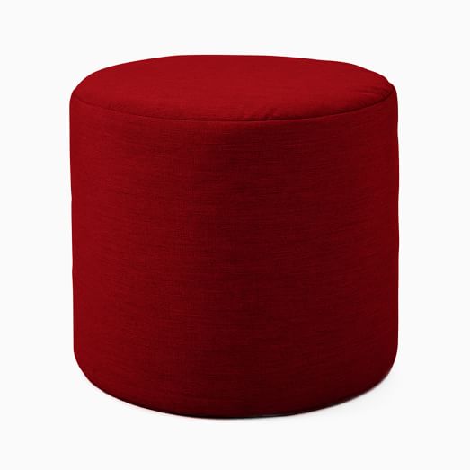 west elm red chair