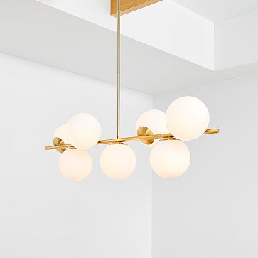 west elm balloon chandelier