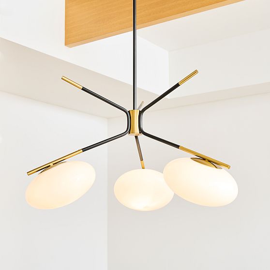 champignon chandelier west elm