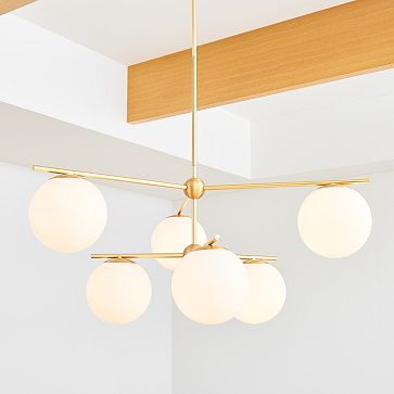 west elm balloon chandelier