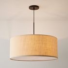 west elm short drum pendant