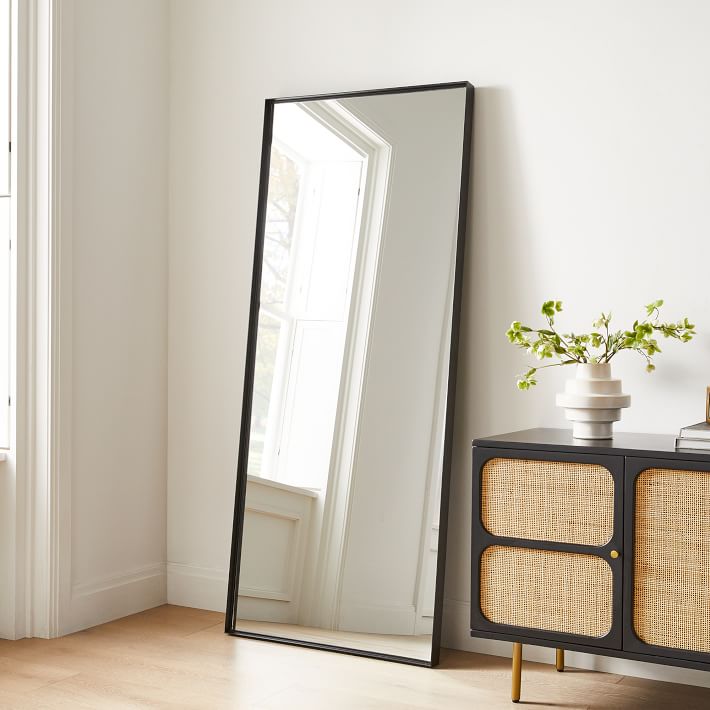 cheap standing mirror with lights