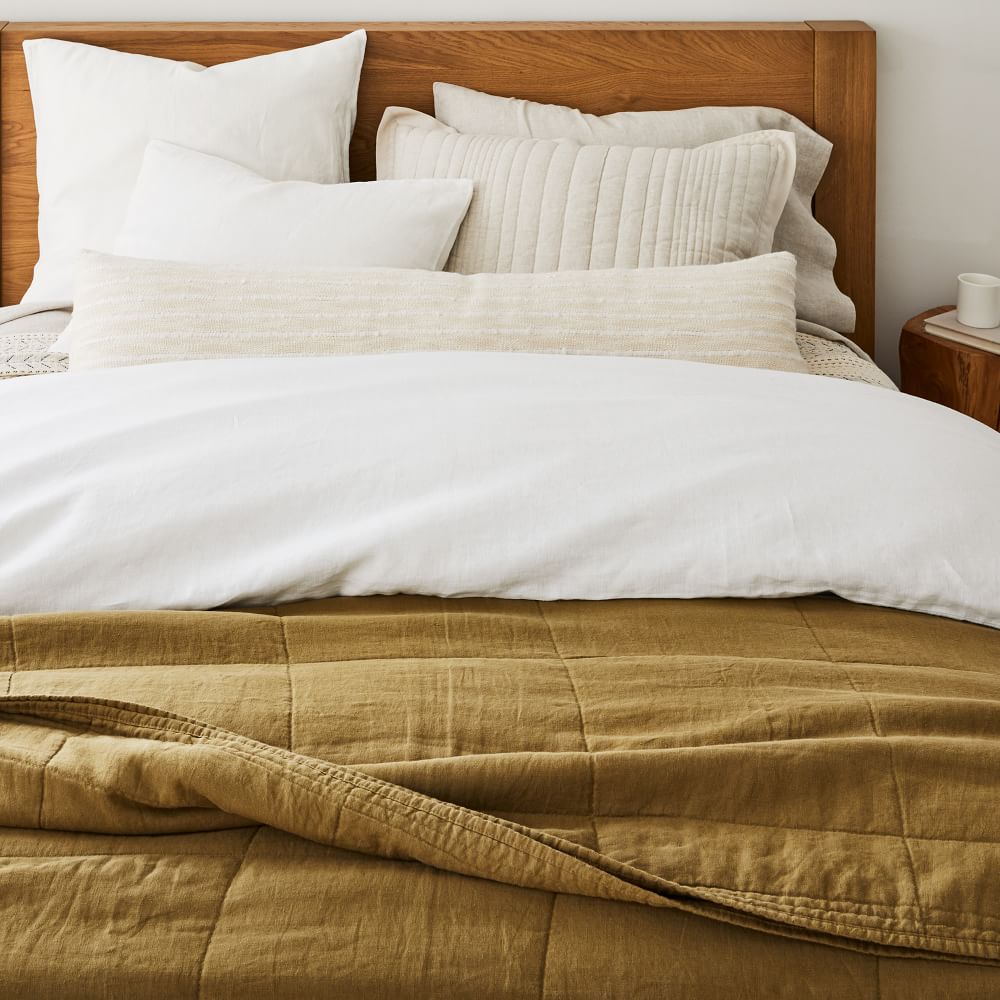 Linen Duvet Cover & Shams West Elm