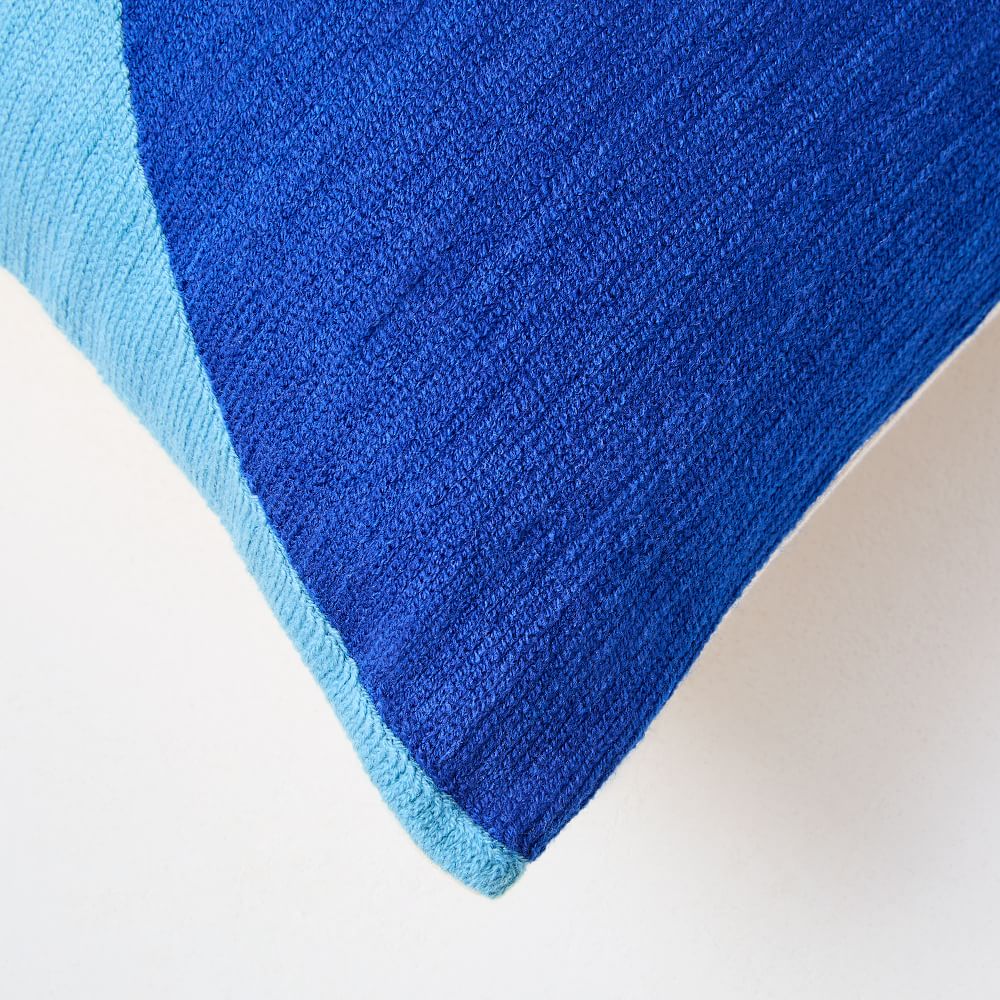 Half Moon Layered Blocks Pillow Cover West Elm