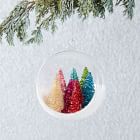 Forest In Glass Ball Ornament | West Elm